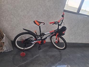 velosiped 20 lük: Yeni Dörd təkərli Uşaq velosipedi 20", sürətlərin sayı: 1, Ünvandan götürmə — 1
