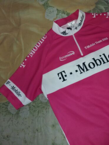 sumqayit velo: Orginal Adidas firmasının velosiped köynəyi. T-Mobile Made in İtaliya