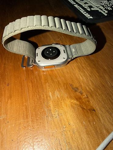 купить apple watch ultra 2: Apple Watch Ultra2 (49 мм) с ремешком Alpine Loop, цвет оливковый. - — 6