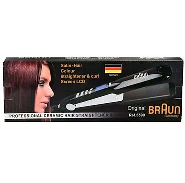 babyliss e 696: Məhsul №: 13514 Məhsulun adı: Saç üçün düzləşdirici No Brand BR-5599 — 1