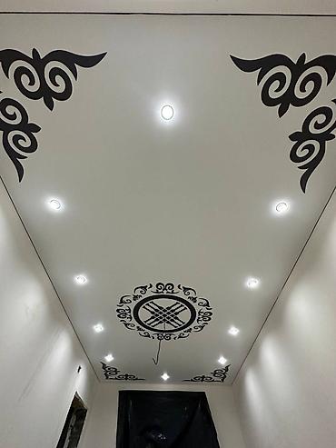 Натяжной потолок: Натяжной потолок Глянцевое, Матовое, 3D потолки Гарантия, Бесплатная консультация, Бесплатный замер — 13