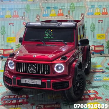 usaq evcikleri: Uşaq üçün Elektrik Avtomobili – Mercedes Benz G63 AMG ✨ Ən böyüüük və