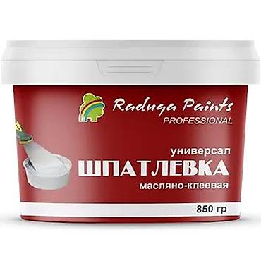 шпаклёвка авто: Универсальная шпатлёвка масляно-клеевая Raduga Paints Professional — 1