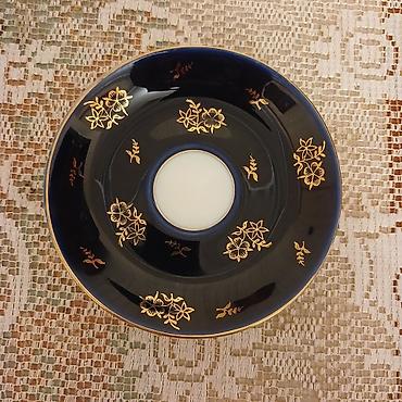 lfz: Çay dəsti, rəng - Göy, Farfor — 5