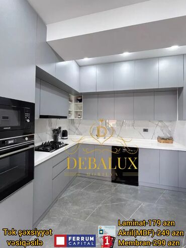 Mətbəx mebeli: 📢 Debalux.mobilya – Evinizin rahatlığı və gözəlliyi bizimlə başlayır! — 30