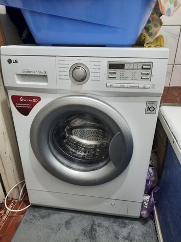 продажа стиральный машина: Стиральная машина LG, Б/у, Автомат, До 6 кг, Полноразмерная