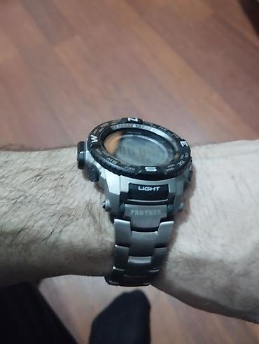 sensor saatlar: Casio Pro Trek kişi rəqəmsal saatı - Model xətti: Casio Pro Trek Y — 6