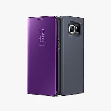 Чехол книжка для Samsung Galaxy S6 Edge+ (S6 Edge Plus)! Clear View