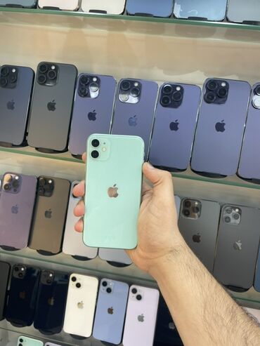i̇phone mini: IPhone 11, 64 ГБ, Зеленый, Face ID