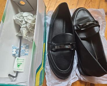Qara klassik loafer ayaqqabılar - Model: klassik loafer (qapalı