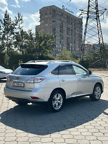 Унаа сатуу: Lexus RX: 2009 г., 3.5 л, Автомат, Гибрид, Кроссовер — 4