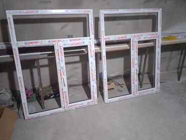 Fortoçkalar: Təzə plastik pəncərələr satılır.ölçüsü 1 in 1 ə olanlar 80 manat. 1 in — 8
