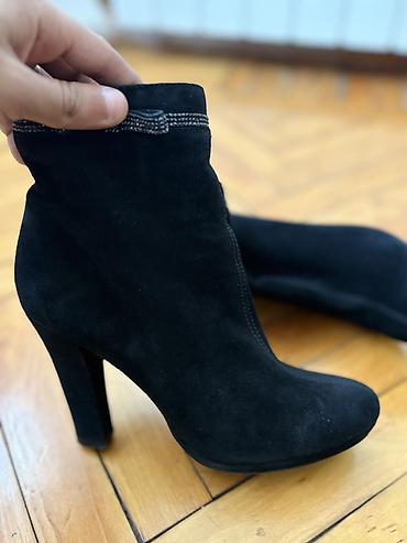 qiz ucun botlar: Qadın ayaqqabıları dəsti 1) Spagna Fashion açıq-bej rəngli laklı — 4
