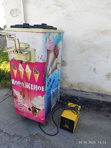 Оборудование для производства: Аппарат для мягкого мороженого+ стабилизатор новый - Напольный фризер — 2
