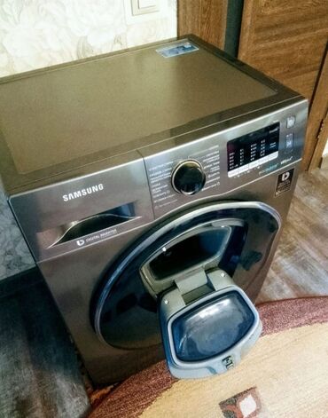 стиральная машина полу: Кир жуучу машина Samsung, Жаңы, Автомат, 9 кг чейин, Компакттуу