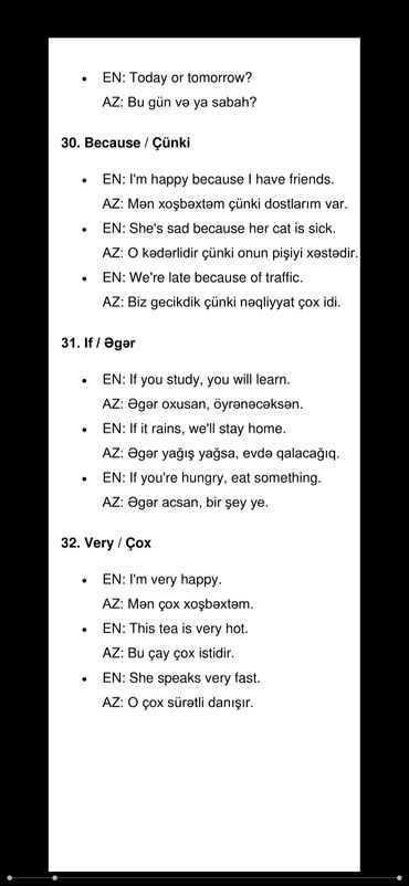 Lüğətlər: Ingilis dilində danışma bacarıqlarınızı inkişaf etdirmək və gündəlik — 3