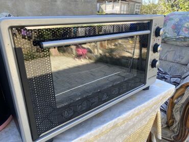 Duxovkalar: Duxovka Hoffmann, Elektrik, rəng - Boz, Quraşdırılan, İşlənmiş