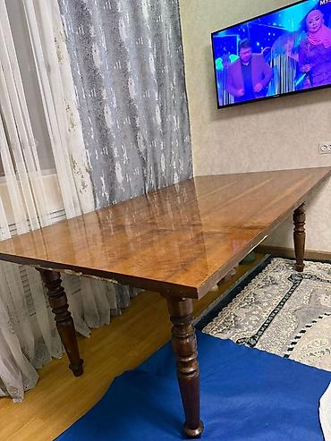 Столдор: Зал үчүн үстөл, Колдонулган, Бүктөө эмес, Тик бурчтуу — 5