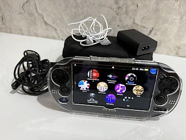 ps3 fat: Портативная консоль Sony PS Vita (модель PCH-1000) с установленным — 1
