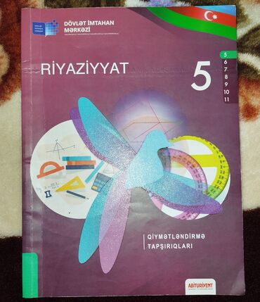 7 ci sinif derslikleri: 5 ci sinif riyaziyyat testleri, təzədir içi heç yazılmayıb