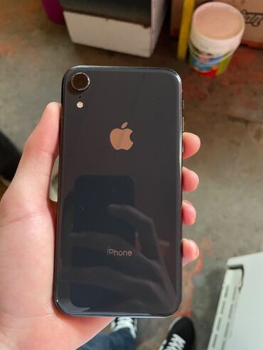 iphone xr 64: IPhone Xr, 64 GB, Qara, Simsiz şarj, Face ID