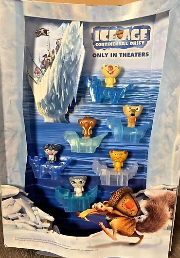 mcdonalds oyuncaq: McDonald’s Happy Meal “Ice Age: Continental Drift” kolleksiya — 1