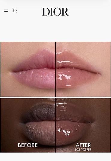 sephora: Dior Addict Lip Glow Butter – dodaqlar üçün parlaq nəmləndirici balzam — 2