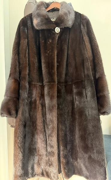 шым мурской: Шуба из норки The Best Furs - Натуральная норка, густой равномерный — 3