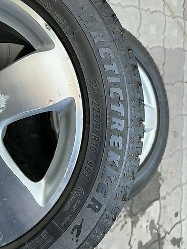 maxxis: Колеса в сборе 225 / 55 / R 16, Зима, Б/у, Комплект, Легковые, Литые, отверстий - 5 — 6