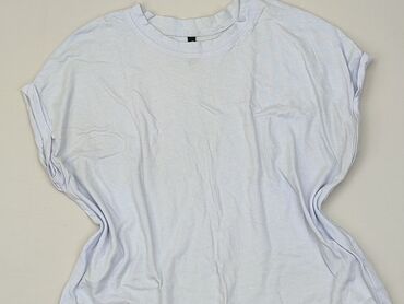 błękitny t shirty damskie: T-shirt, SinSay, S (EU 36), condition - Good