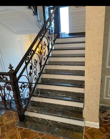 Mərmər: Qranit və mərmər pilləkən plitələri və lövhələri - Material: yüksək — 4