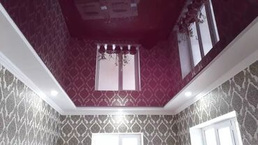 Натяжной потолок: Натяжной потолок Глянцевое, Матовое, 3D потолки Бесплатный замер, Гарантия, Монтаж — 4