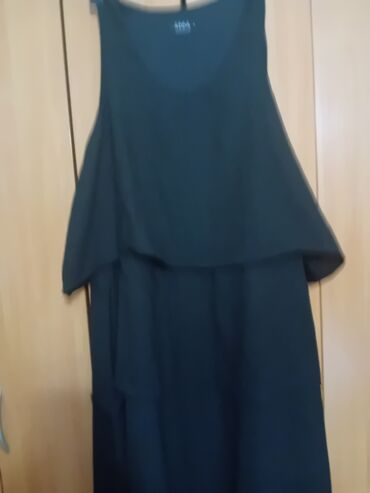 luna haljine 2023: XL (EU 42), bоја - Crna, Drugi stil, Na bretele