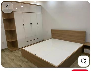 yataqlar: İkinəfərlik çarpayı, Dolab, Yeni — 1
