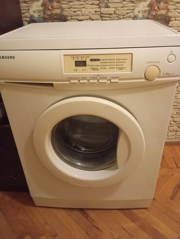 Paltaryuyan maşınlar: Paltaryuyan maşın Samsung, 5 kq, Avtomat, Qurutmasız, Kredit yoxdur