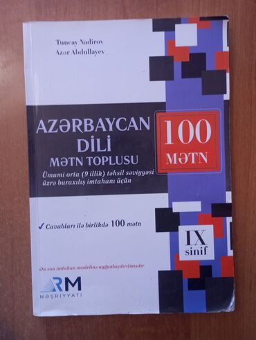 azərbaycan dili test toplusu 111 mətn pdf: Azərbaycan dili mətn toplusu RM nəşriyyatı