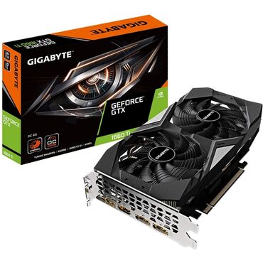 noutbuk ehtiyat hissələri: Видеокарта Gigabyte GeForce GTX 1660 Ti, 6 ГБ, Б/у