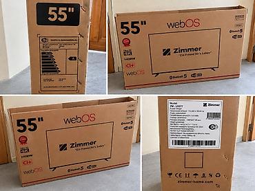 İşlənmiş Televizor Zimmer LED ekran 55" 4K (3840x2160)