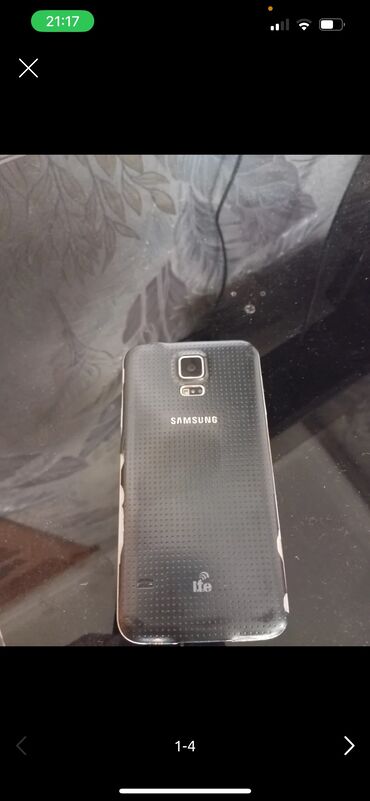 Samsung: Samsung Galaxy S5, 16 GB, rəng - Bej, İki sim kartlı