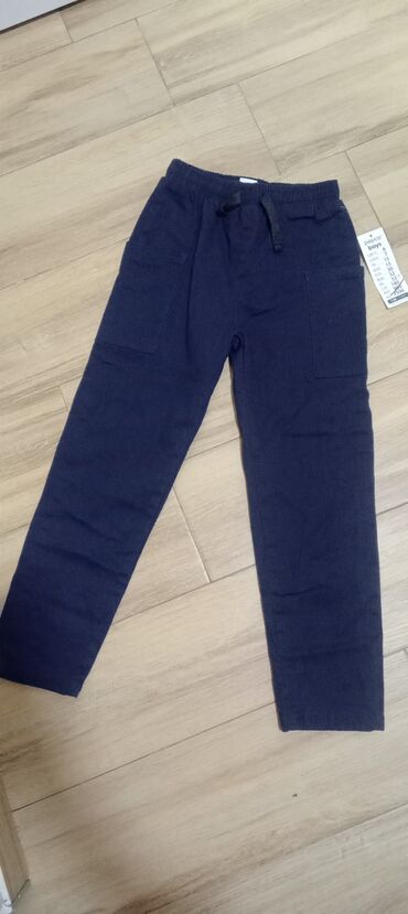 Pantalone: 128-134, bоја - Tamnoplava — 2