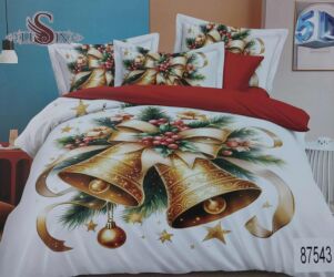 Ostalo: ☃️Novogodišnje posteljine iz 7 delova ☃️Čaršaf-220*240 ☃️Jorganska — 13