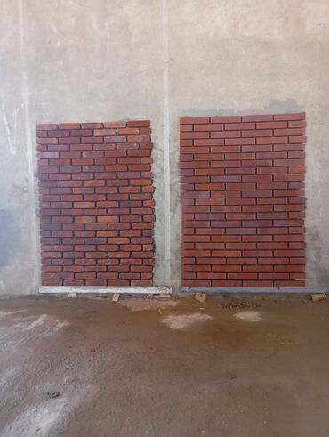 Fasad işləri: Kabançik travertin dekorativni daş usdasi — 10