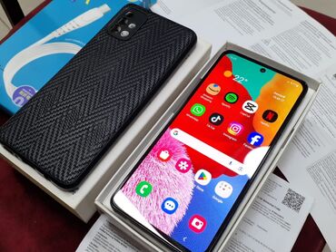 samsung galaxy z fold 3: Samsung Galaxy A51 5G, 128 GB, rəng - Ağ, Zəmanət, Düyməli, Sensor