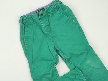 czerwone jeansy z wysokim stanem: Jeans, Reserved, 3-4 years, 98/104, condition - Good