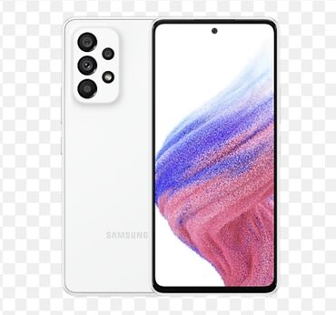 ми 9 с: Samsung Galaxy A53 5G, Б/у, 128 ГБ, цвет - Белый, 1 SIM