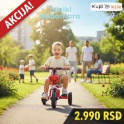 Dečiji bicikli: Tricikl Bubamara – dečiji tricikl sa motivom bubamare - Dizajniran za na lalafo.rs — 3 Dečiji bicikli: Tricikl Bubamara – dečiji tricikl sa motivom bubamare - Dizajniran za — 3