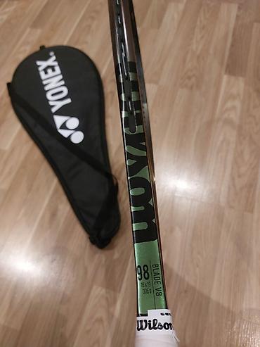 Digər idman və istirahət malları: Tenis raketkası Wilson Blade 98 v8 original ela veziyyetde, tecili — 3