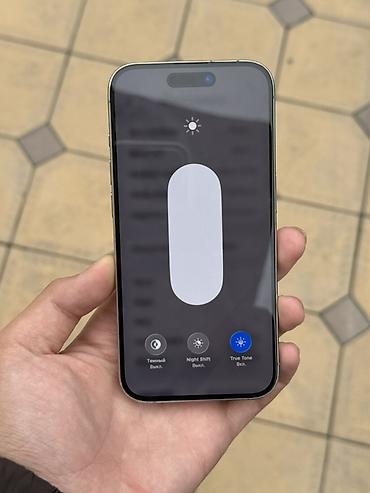 Мобильные телефоны и аксессуары: IPhone 15 Pro, Б/у, 256 ГБ, Natural Titanium, 78 % — 2