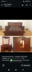 tek kravat ucuz: Yataq desdi 600 azn. vaxtiyken 4500 alinib möhkem mebeldi hall