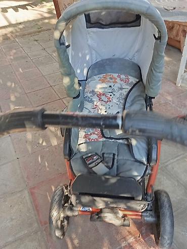 Uşaq arabaları: Uşaq arabası – Yalçın Baby - Tip: Gəzinti arabası, 3 təkərli ön dönər — 3